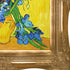 Poppies and Iris Collage with Victorian Gold Frame, 28" x 32"