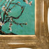 Branches of an Almond Tree in Blossom, Jade with Victorian Gold Frame, 28" x 32"