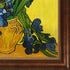 Irises in a Vase with Verona Cafe Frame, 24" x 28"