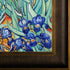 Irises Reproduction with Veine D'Or Bronze Scoop Frame, 26.5" x 30.5"