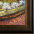 Peach Trees in Blossom with Veine D'Or Bronze Scoop Frame, 26.5" x 30.5"