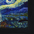 Starry Night with New Age Black Frame, 24.75" x 28.75"