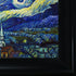 Starry Night with Black Matte King Frame, 27" x 31"