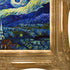 Starry Night with Victorian Gold Frame, 28" x 32"