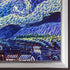 Starry Night with Magnesium Silver Frame, 35.25" x 45.25"