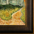 The Church at Auvers with Veine D'Or Bronze Scoop Frame, 26.5" x 30.5"