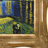 Starry Night Over the Rhone (Luxury Line) with Victorian Gold Frame, 28" x 32"