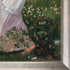 Windflowers, 1902 with Champage Scoop with Swirl Lip Frame, 29" x 41"