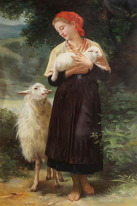 The Shepherdess, 1873